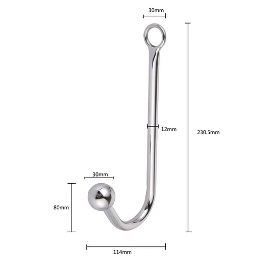 Anal Hooks Anal Collar Hook Elegant and Beaded 5334 Cuffs with 0907